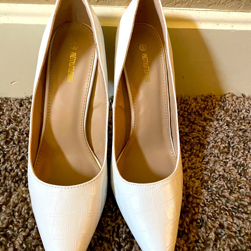 White Heels-pretty little things